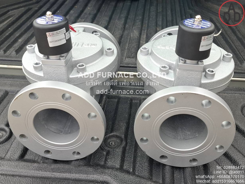 Solenoid Model UW-100F | 4 JIS Flange (1) 